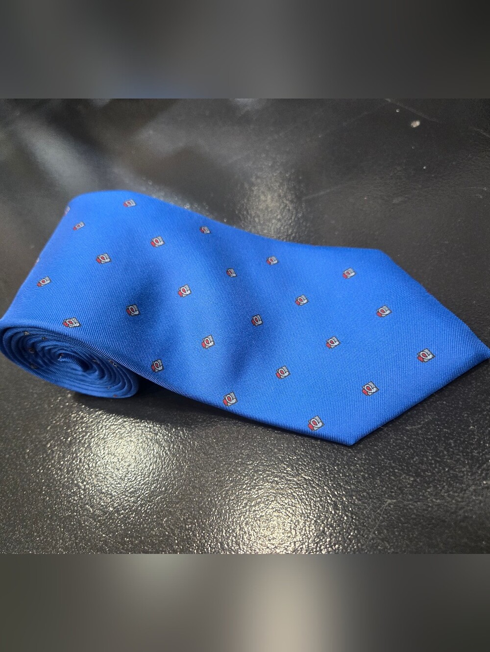 Christian Dior Italian Silk Patterned Tie - Made In USA